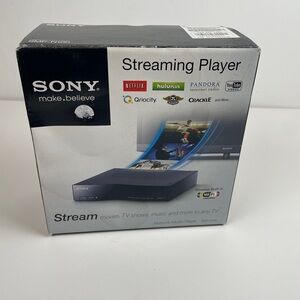 Sony SMP-N100 Streaming Media Player wireless built in w/Remote WiFi SMPN100